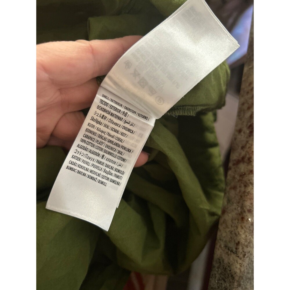 FARM RIO Humming Bird Richelieu Tiered Maxi Dress Size M NWT Green Forest Fairy - Picture 14 of 14